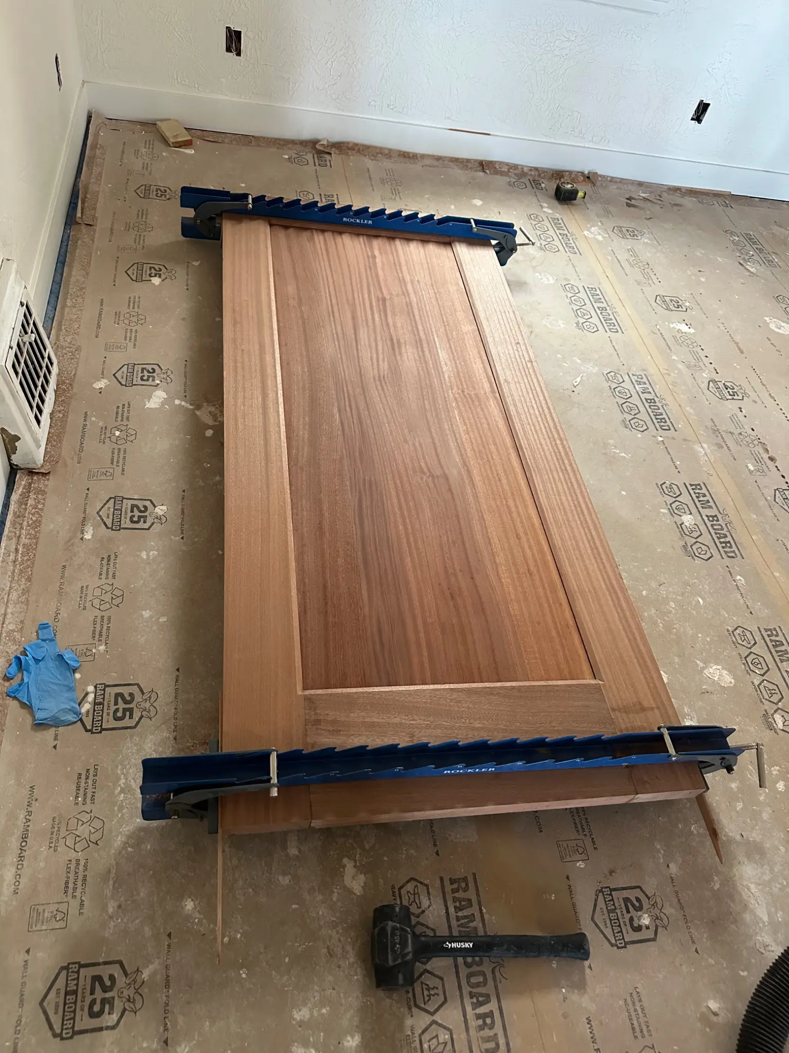 Entry and finish details under construction